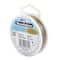 Beadalon® 0.38mm Satin Gold 49 Strand Stainless Steel Bead Stringing Wire, 30ft.